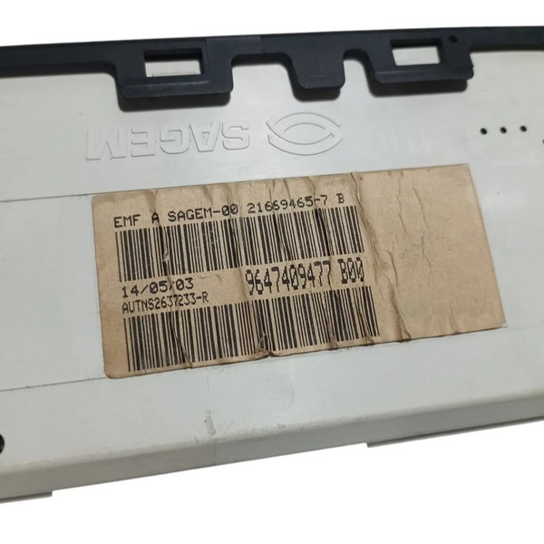 Computador De Bordo Citroen C3 2003