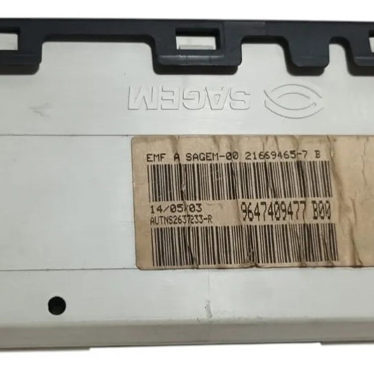 Computador De Bordo Citroen C3 2003