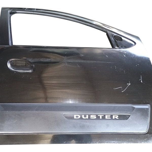 Porta Dianteira Direita Renault Duster 2020 Com Detalhes Dianteira Direito Preto