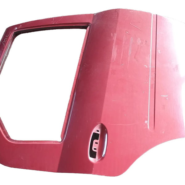 Porta Traseira Lado Direito Renault Logan 2011 Traseira Direito Vermelho