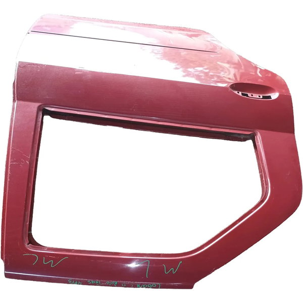 Porta Traseira Lado Direito Renault Logan 2011 Traseira Direito Vermelho