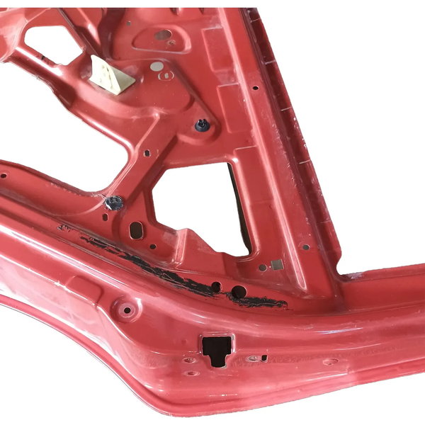 Porta Traseira Lado Direito Renault Logan 2011 Traseira Direito Vermelho