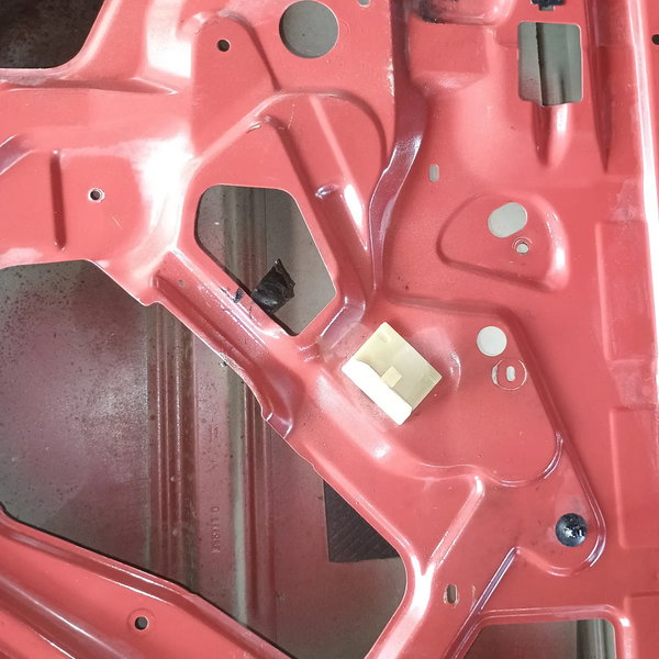 Porta Traseira Lado Direito Renault Logan 2011 Traseira Direito Vermelho