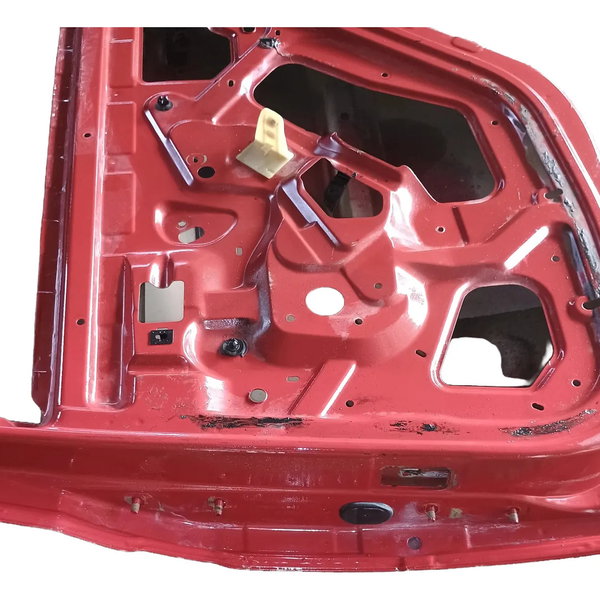 Porta Traseira Lado Direito Renault Logan 2011 Traseira Direito Vermelho
