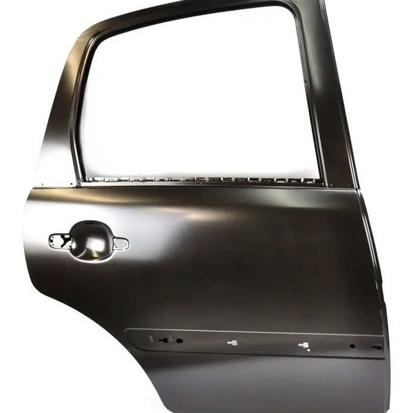 Porta Traseira Lado Direito Citroën C3 2003 A 2010 Traseira Direito Preto