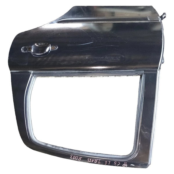 Porta Traseira Esquerda Citroen C3 2003 Traseira Esquerdo Preto