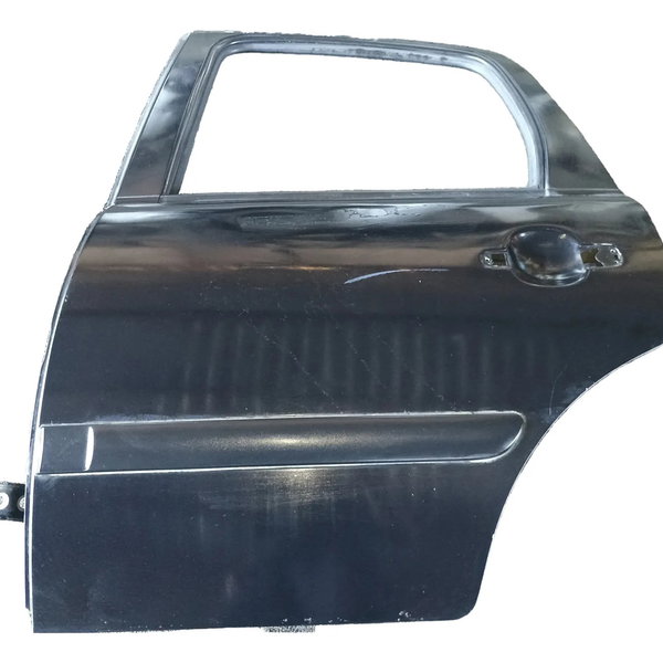 Porta Traseira Esquerda Citroen C3 2003 Traseira Esquerdo Preto