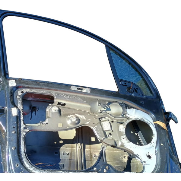 Porta Dianteira Esquerda Citroen C3 2003 A 2005 Para Recuper Dianteira Esquerdo Preto