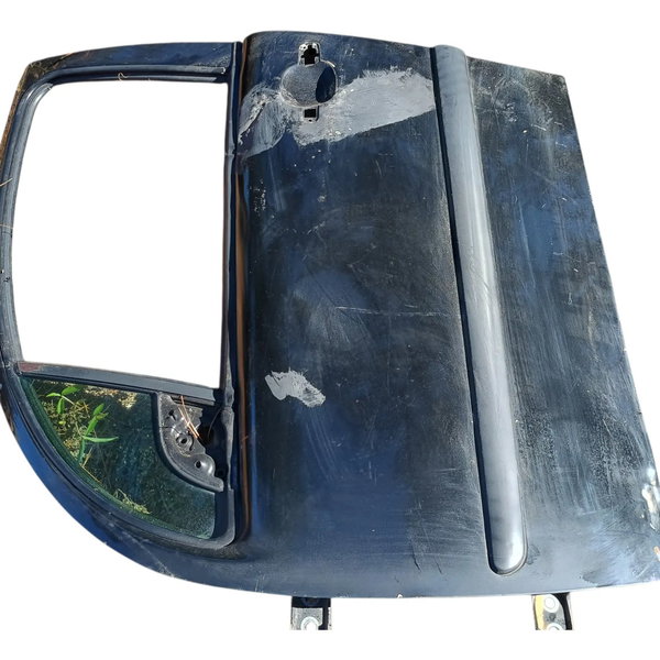 Porta Dianteira Esquerda Citroen C3 2003 A 2005 Para Recuper Dianteira Esquerdo Preto