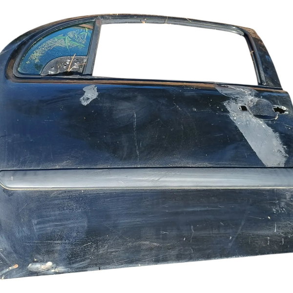 Porta Dianteira Esquerda Citroen C3 2003 A 2005 Para Recuper Dianteira Esquerdo Preto