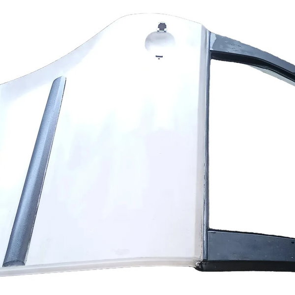 Porta Traseira Lado Direito Vw Polo 2008 Traseira Direito Branco