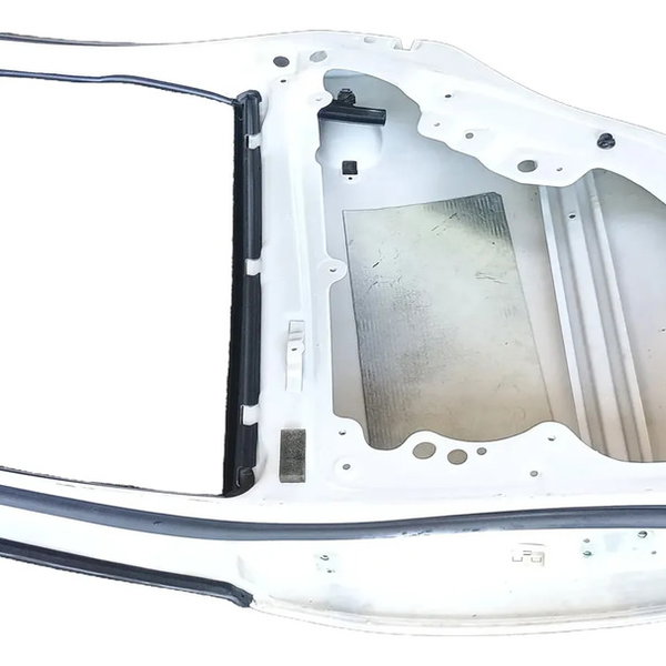 Porta Traseira Lado Direito Vw Polo 2008 Traseira Direito Branco