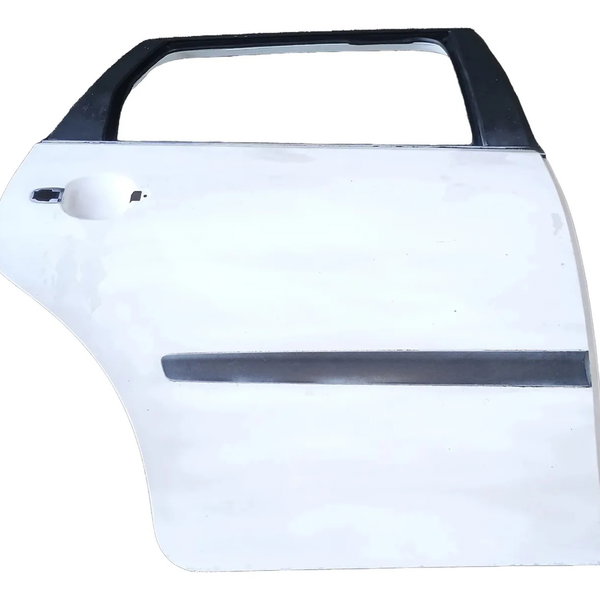 Porta Traseira Lado Direito Vw Polo 2008 Traseira Direito Branco