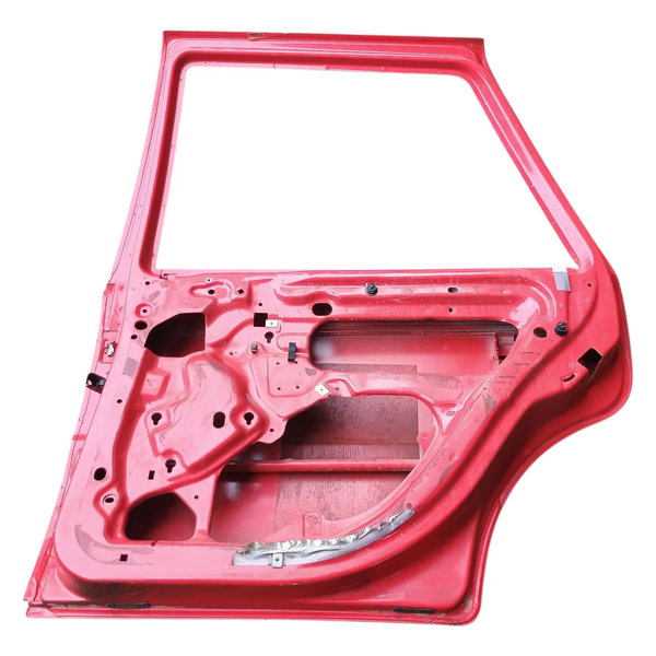 Porta Traseira Lado Direito Vw Gol G4 2010 Traseira Direito Vermelho