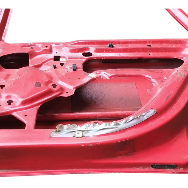 Porta Traseira Lado Direito Vw Gol G4 2010 Traseira Direito Vermelho