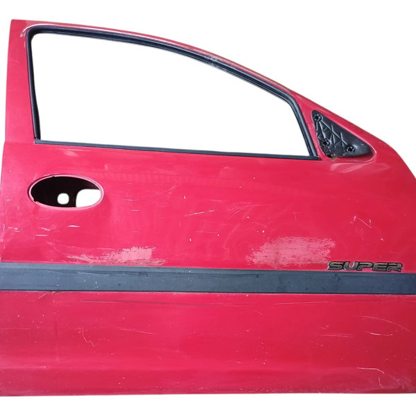 Porta Dianteira Direita Gm Celta 2002 Dianteira Direito Vermelho