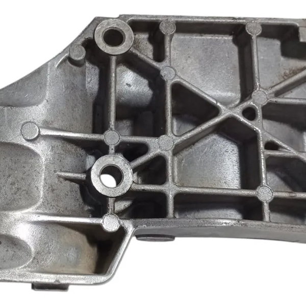Suporte Bomba Direção Hidráulica Vw Golf Fox Gol Audi 1.6 Mi Cinza