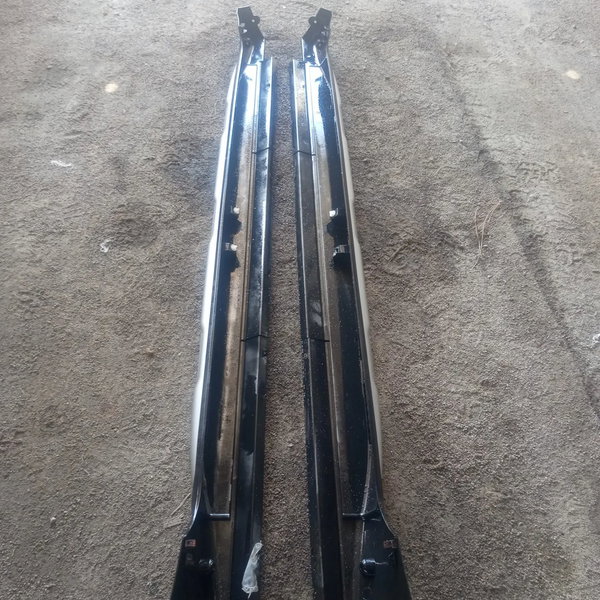 Par De Spoiler Lateral Do Citroen C3 Air Cross 2013 Prata E Preto