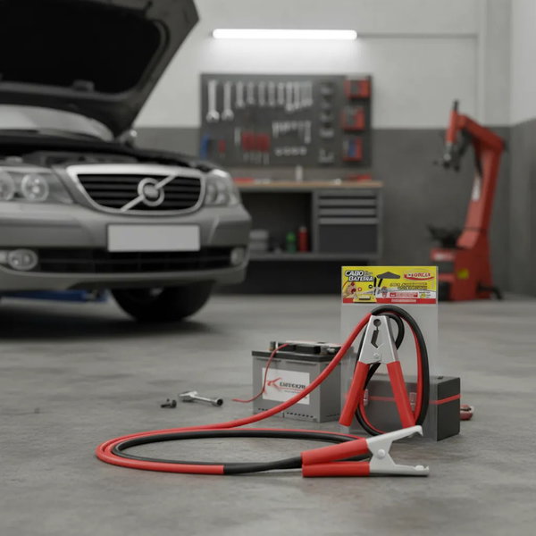 Cabo Chupeta Carga Para Bateria Carro Moto 350a Luxcar