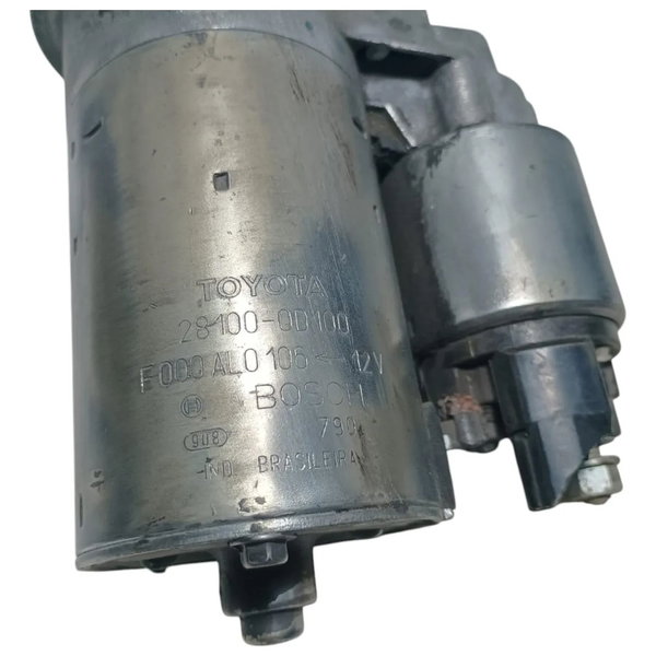 Motor Arranque Toyota Corolla 1.8 2003 À 2008 Com Detalhe