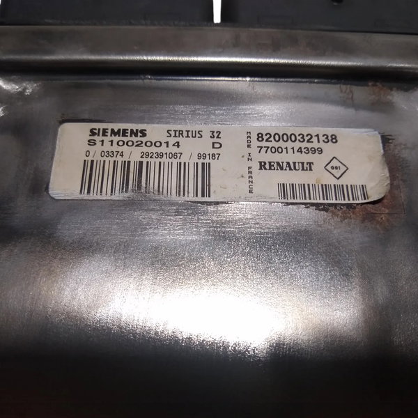 Módulo Injeção Renault Scenic Clio 1.6 8200032138