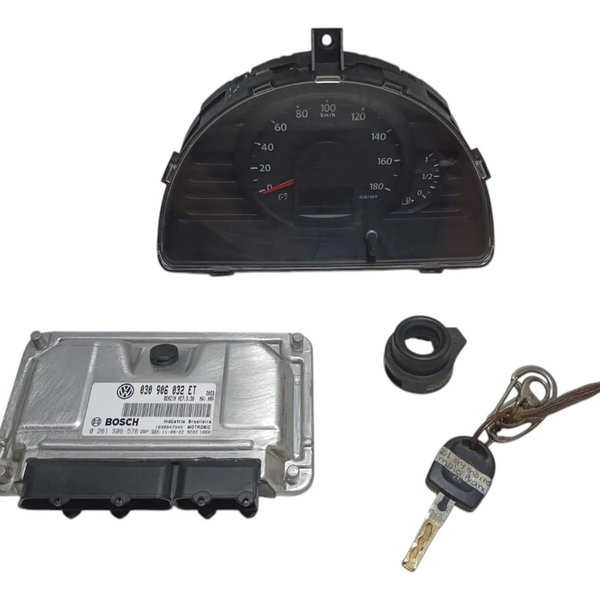 Módulo Injeção Vw Gol G4 1.0 2011 030906032et Kit