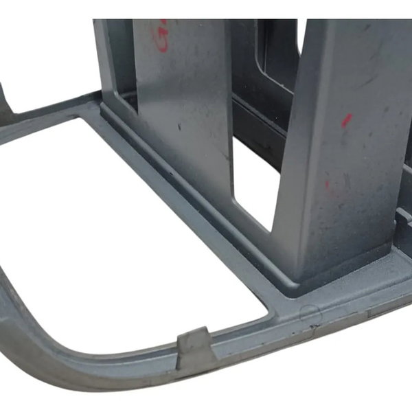 Moldura Painel Central Vw Gol G5 2009 Cinza