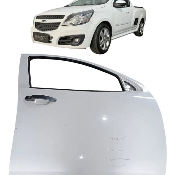 Porta Dianteira Direita Chevrolet Montana Agile 2013 Dianteira Direito Branco