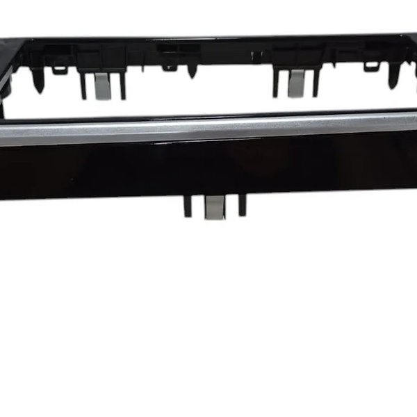 Moldura Painel Central Multimídia Alerta Toyota Corolla 2018 Preto
