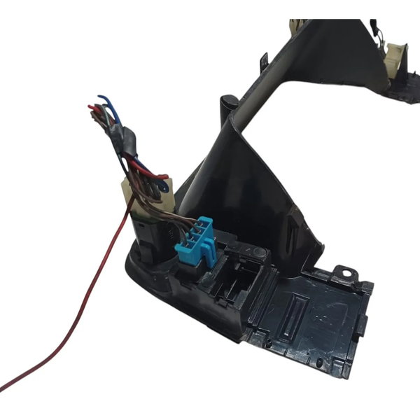 Moldura Painel Instrumento Botão Alerta Gm Kadett 1994 Cinza-escuro
