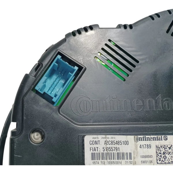 Painel Instrumento  Velocímetro Fiat Palio 2015 Com Detalhe Preto