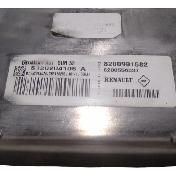 Módulo Injeção Renault Clio Logan 1.0 16v 8200991582