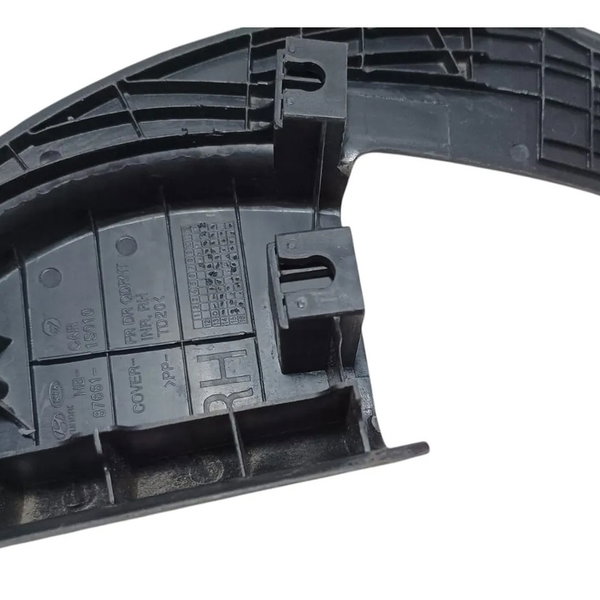 Acabamento Interno Retrovisor Lado Direito Hyundai Hb20 2014 Preto