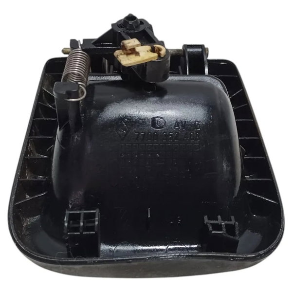 Maçaneta Ext Porta Dianteira Esquerda Renault Master 2006 Preto Dianteira