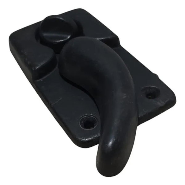 Maçaneta Interna Porta Correr Lateral Ld Renault Master 2006 Preto Traseira