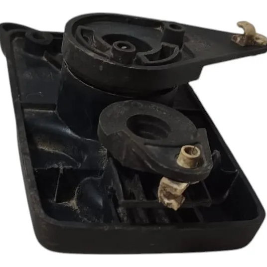 Maçaneta Interna Porta Correr Lateral Ld Renault Master 2006 Preto Traseira