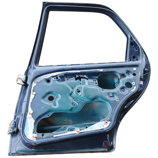 Porta Traseira Lado Direito Fiat Siena Palio Fire 2005 Traseira Direito Azul