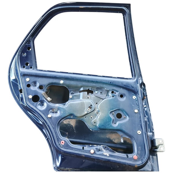 Porta Traseira Lado Direito Fiat Siena Palio Fire 2005 Traseira Direito Azul
