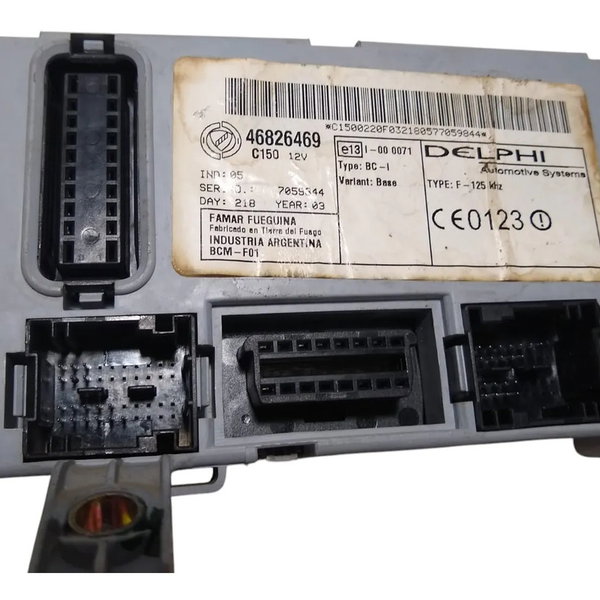 Caixa De Fusível Bcm Fiat Siena 1.0 2003 46826469