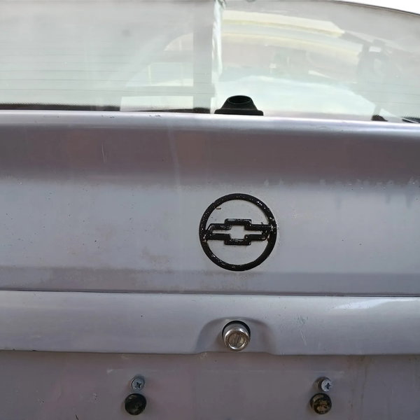 Capo Tampa Traseira Com Vidro Gm Astra Hatch 2000 Prateado