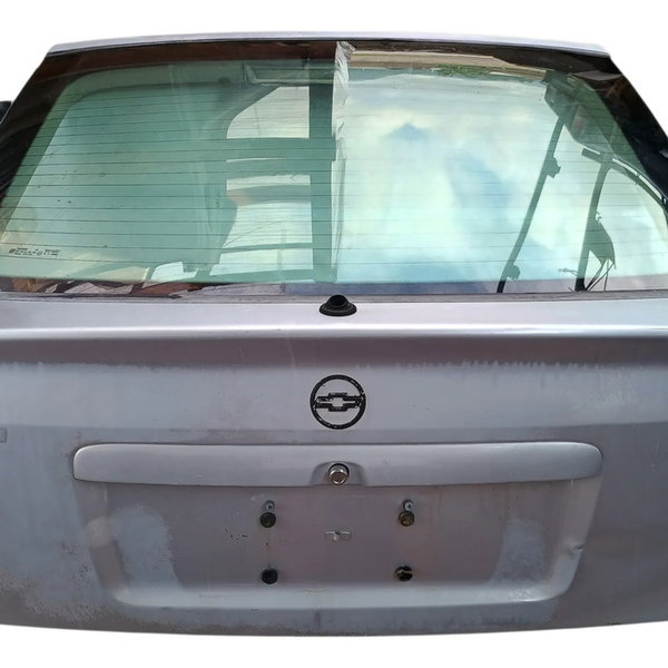 Capo Tampa Traseira Com Vidro Gm Astra Hatch 2000 Prateado