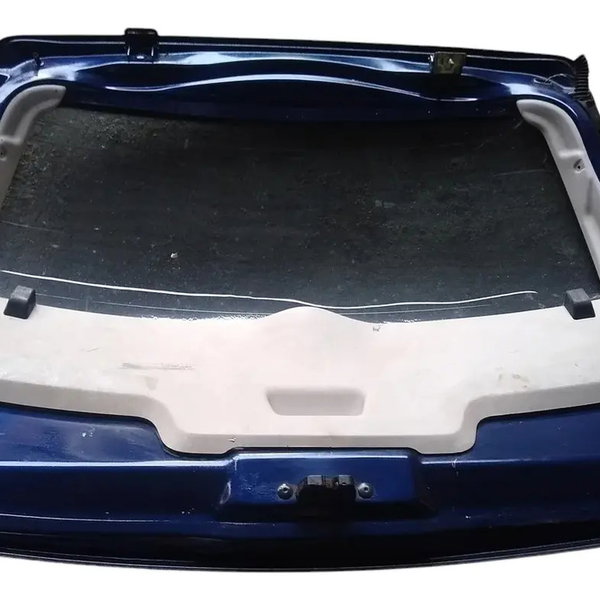 Tampa Traseira Capo Com Vidro Citroen C3 1.6 2008 Azul