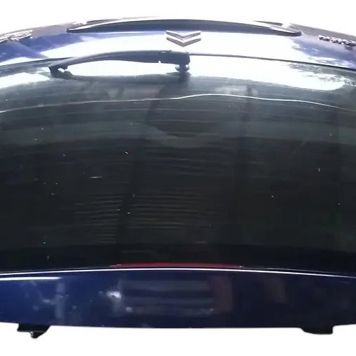 Tampa Traseira Capo Com Vidro Citroen C3 1.6 2008 Azul