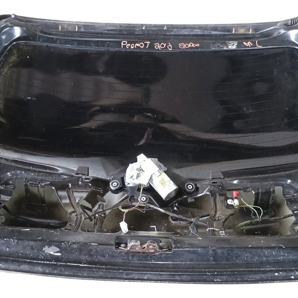 Capo Traseiro Porta Malas Peugeot 206 2008 Preto