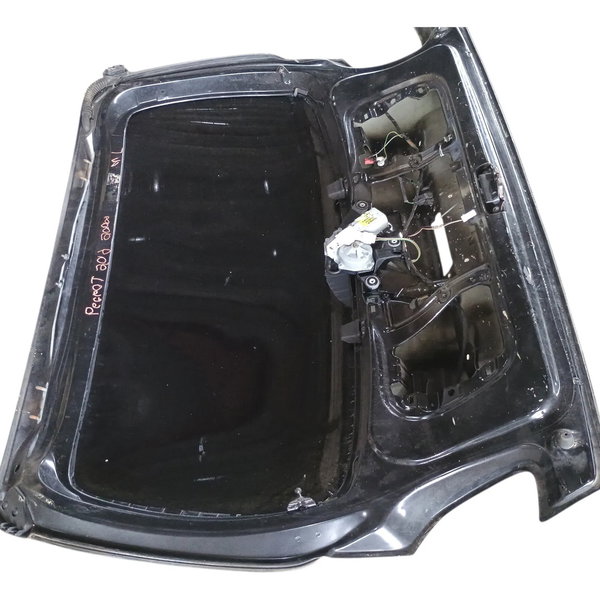 Capo Traseiro Porta Malas Peugeot 206 2008 Preto