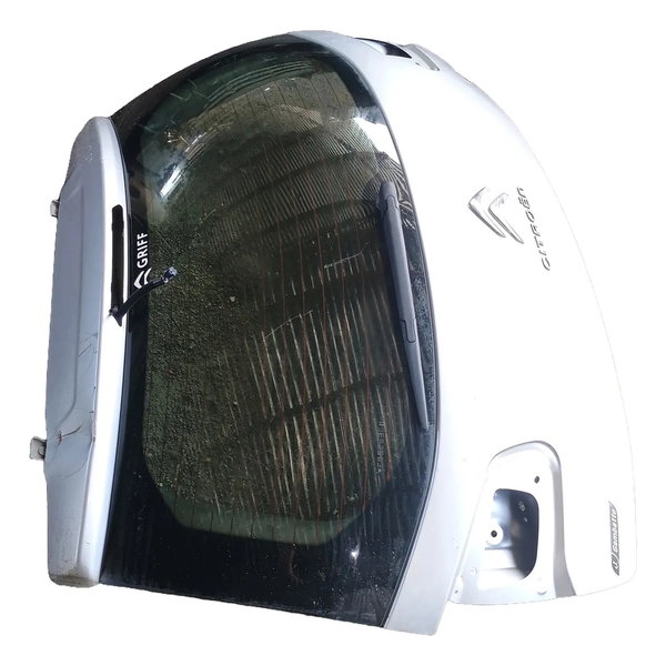 Capo Tampa Traseiro Porta Malas C3 2013 Com Detalhes Prata