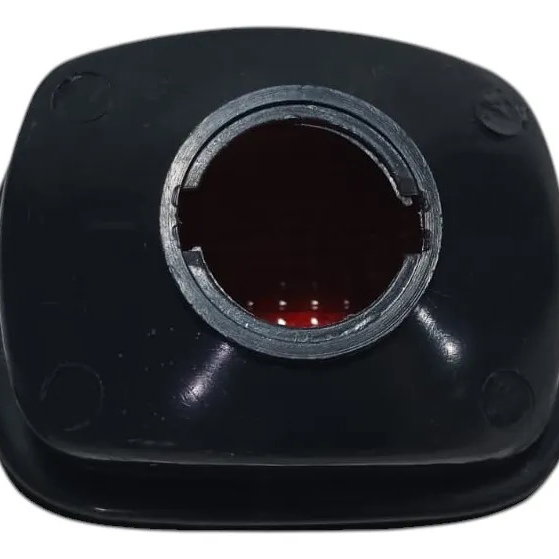 Lanterna Luz Neblina Parachoque Traseiro Vw Gol Bola Direito/passageiro Vermelho