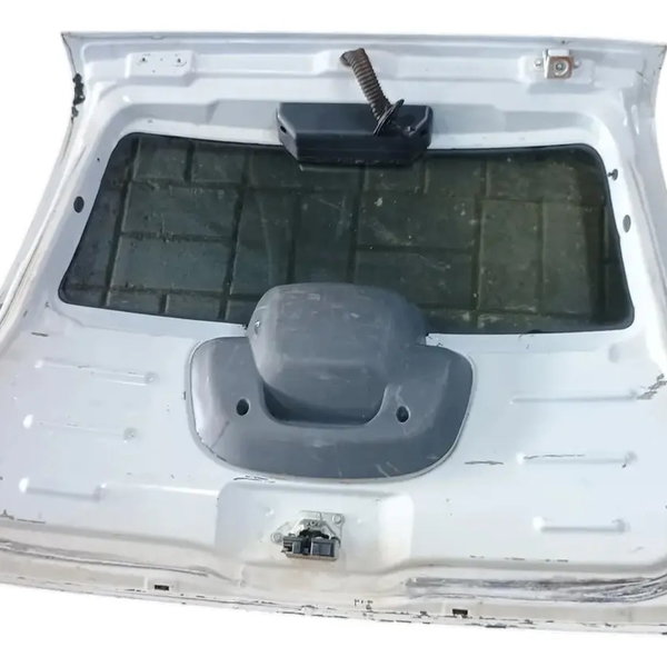 Tampa Capo Traseiro Fiat Uno Vivace 2010 Para Recuperar Branco