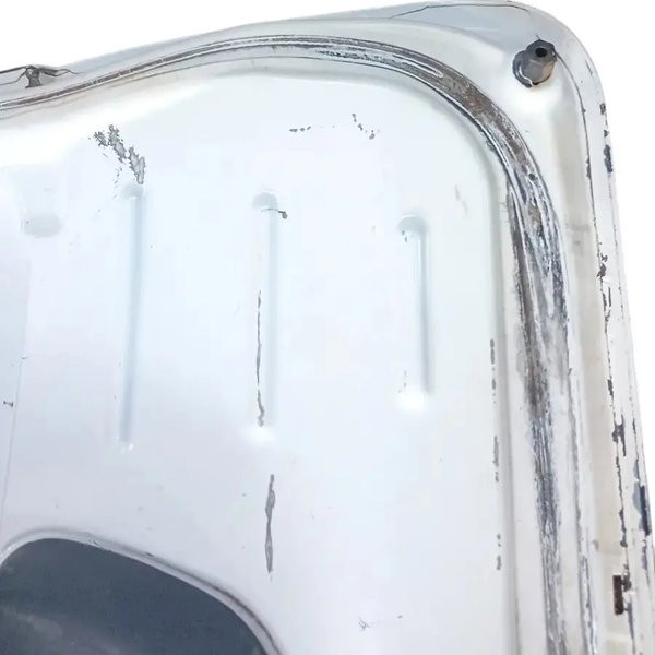 Tampa Capo Traseiro Fiat Uno Vivace 2010 Para Recuperar Branco