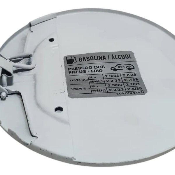 Portinhola Tanque Combustível Vw Gol G5 2009 Branco 2009
